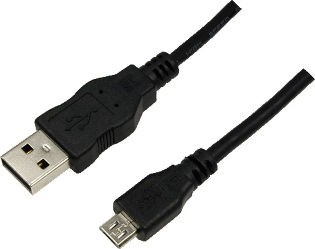 Logilink USB 2.0 A Male naar Micro Male Kabel 1.8m