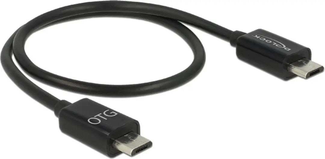 Delock USB 2.0 Micro naar Micro Kabel 0.3m