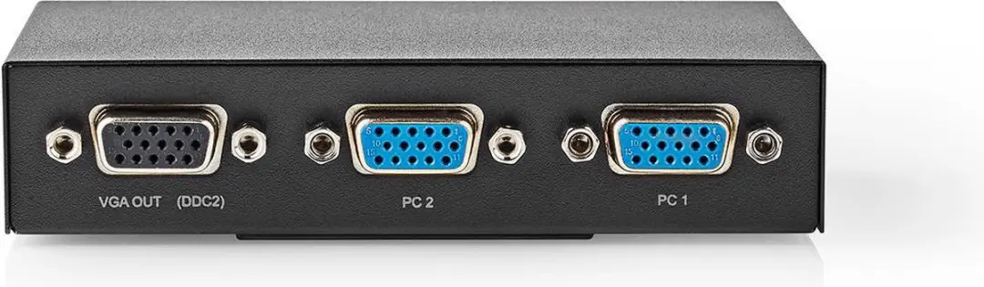Nedis VGA-Switch CSWI5902BK - 2 Poorten - 2560x1600