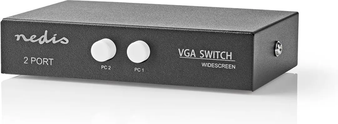 Nedis VGA-Switch CSWI5902BK - 2 Poorten - 2560x1600