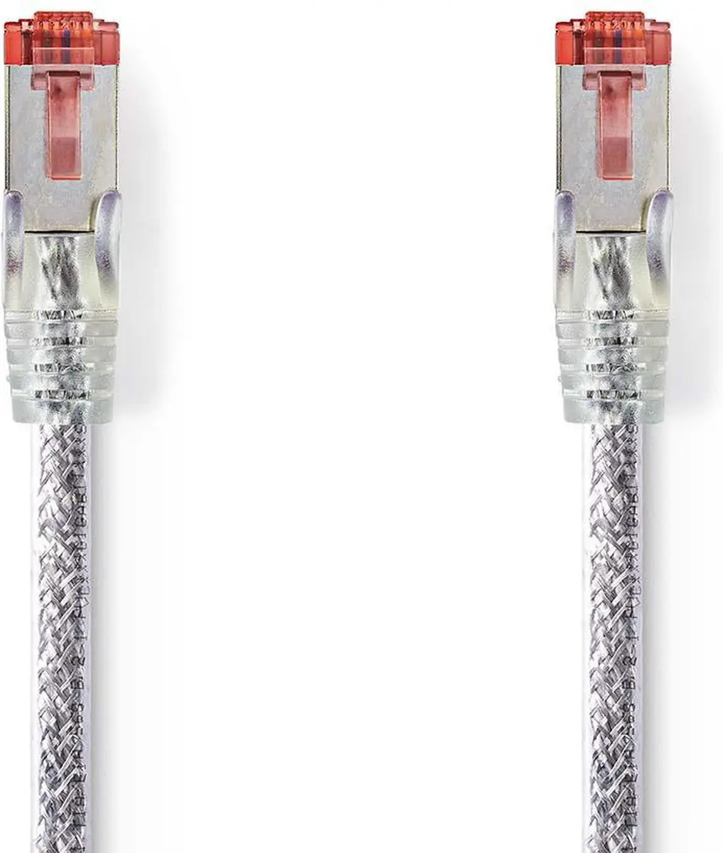 Nedis CAT6 S/FTP RJ45 Kabel 0.5m - Transparant