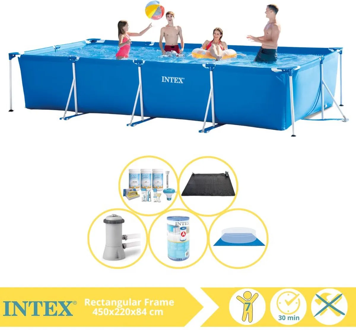 Intex 28273NP Opzetzwembad 450x220x84cm
