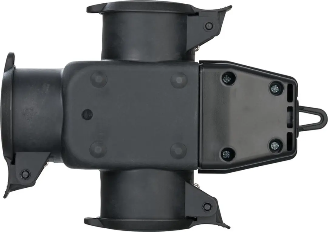 Brennenstuhl 3-voudige verdeeldoos 14,5x12cm - Rubber - Zwart
