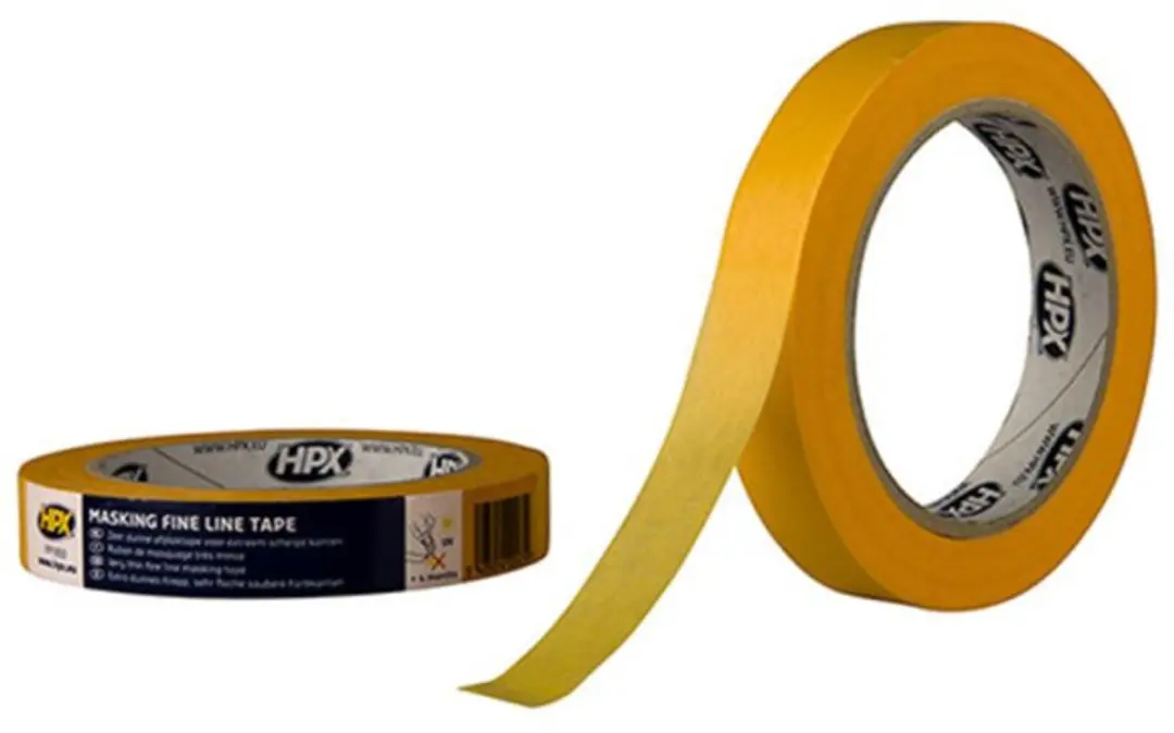 HPX Masking Tape 4400 Gold 19mm - Geel