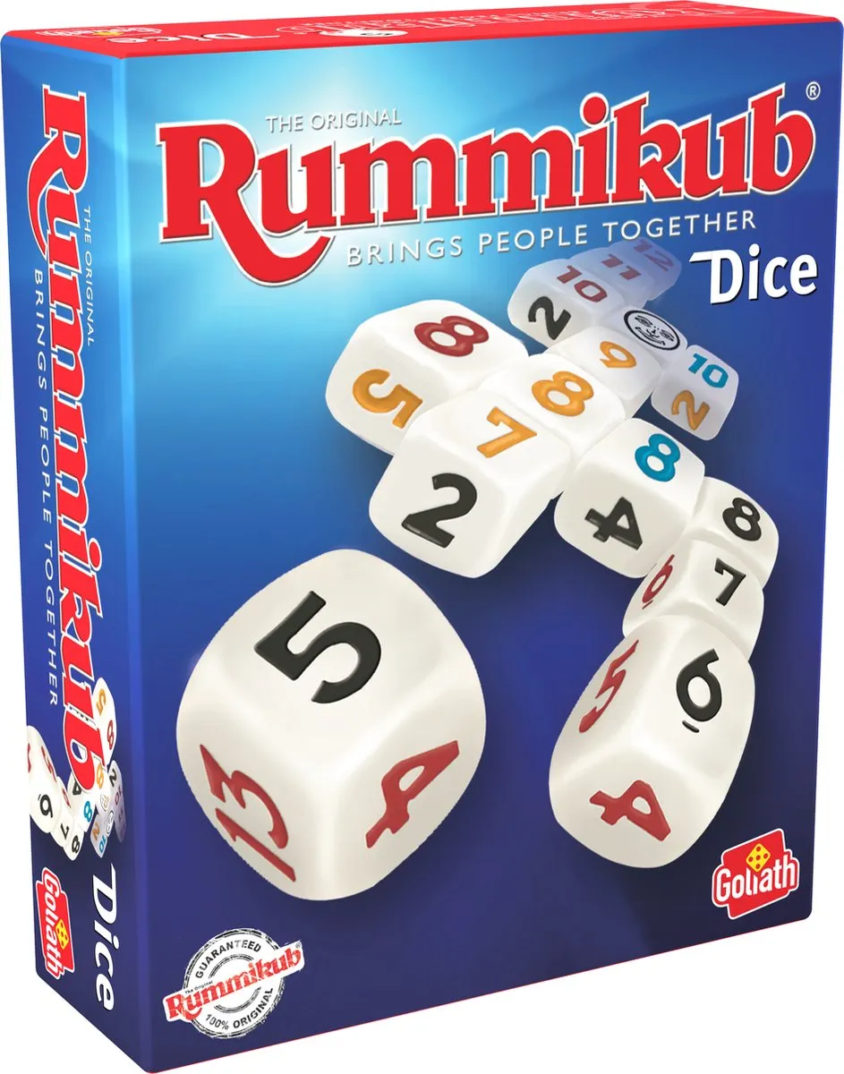 Goliath Rummikub Dice 931155 Dobbelspel - 4 Spelers - afbeelding 6 van 6