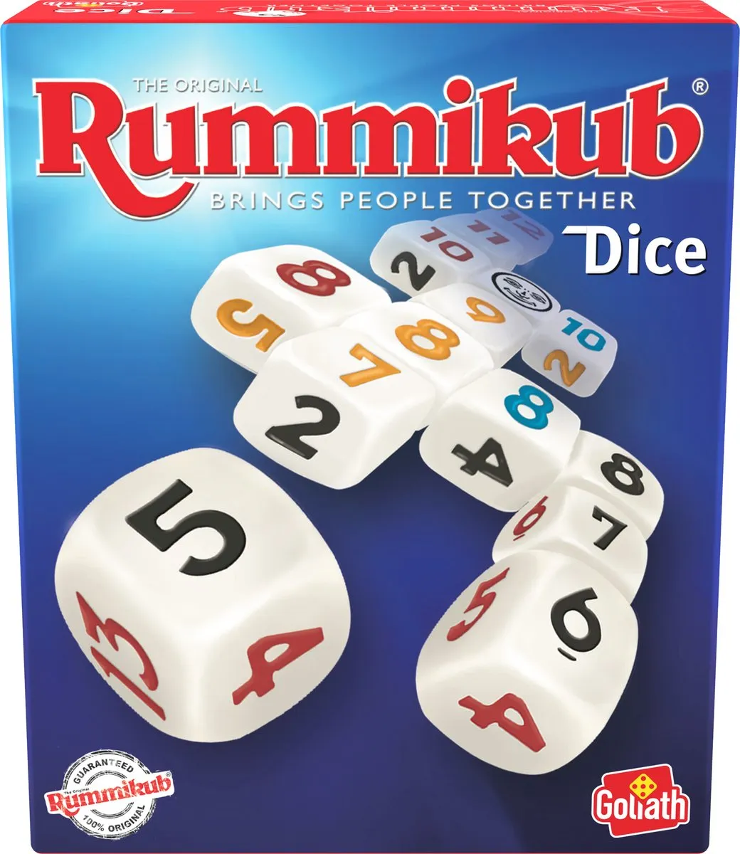 Goliath Rummikub Dice 931155 Dobbelspel - 4 Spelers