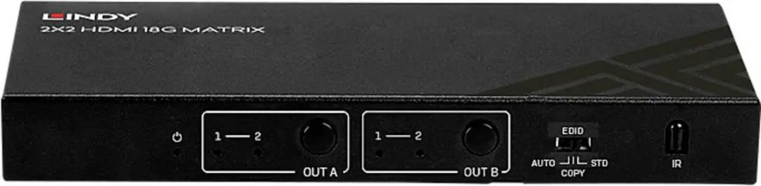 Lindy 38302 HDMI Matrix Switch 2x2 - 4K