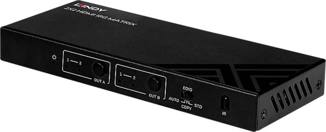 Lindy 38302 HDMI Matrix Switch 2x2 - 4K - afbeelding 6 van 6
