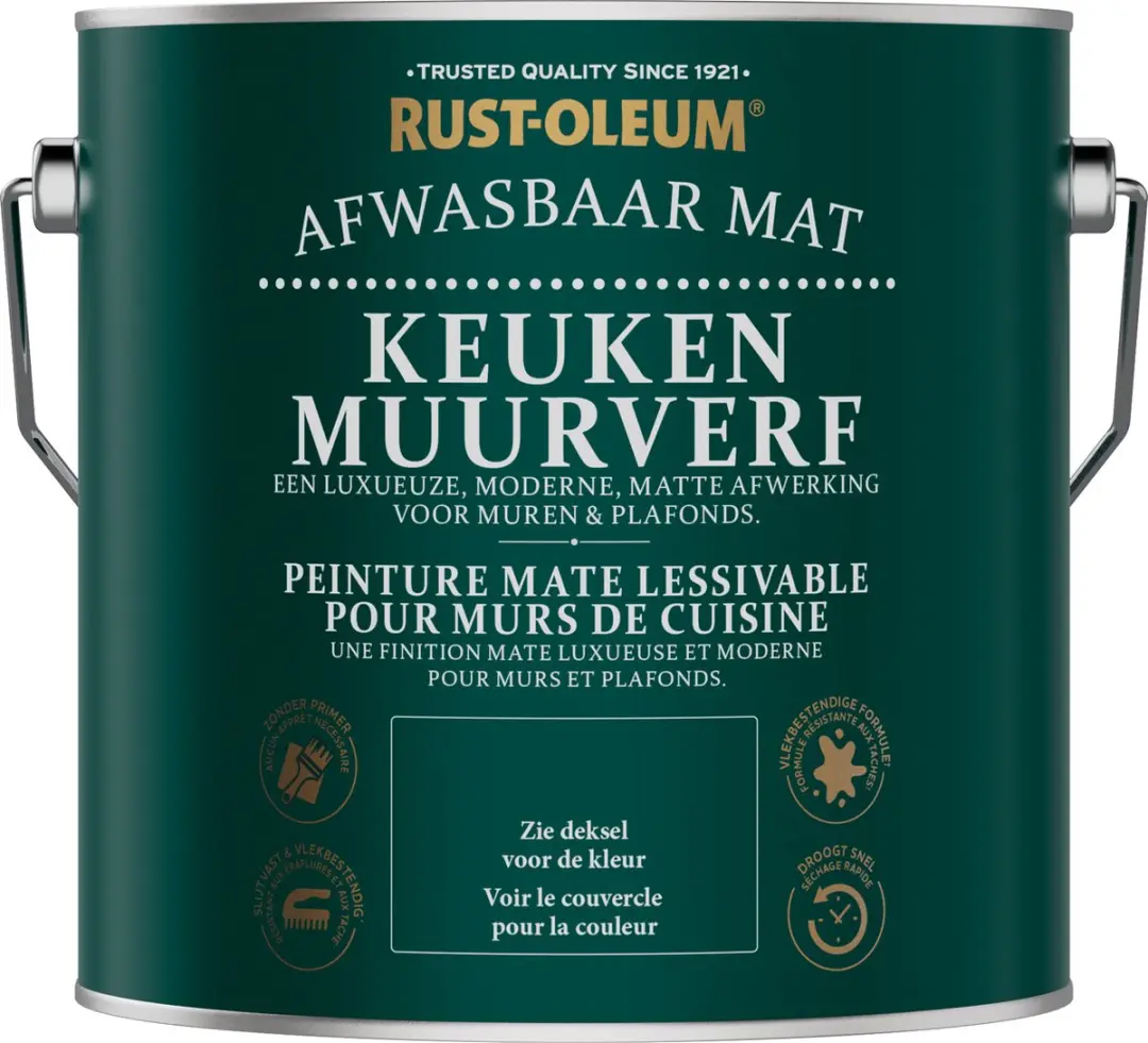 Rust-Oleum Babushka Keuken Muurverf 2,5L - Paars
