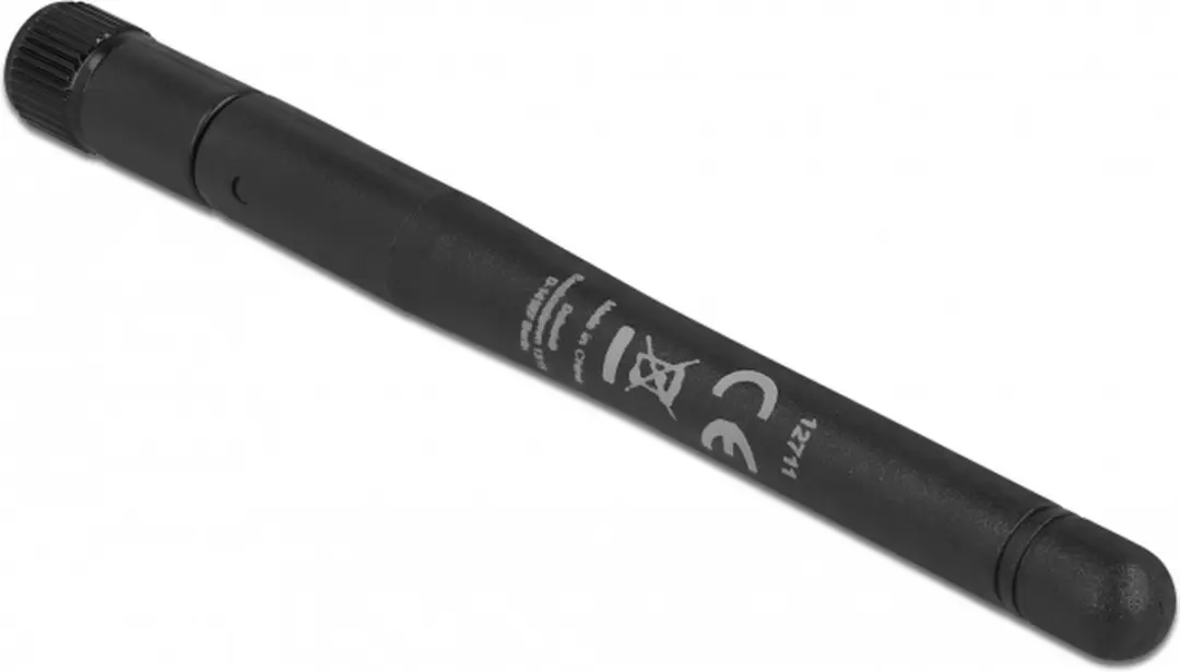 Delock 5G Antenne SMA (m) - Omnidirectioneel - -1,0-4,5 dBi - Zwart