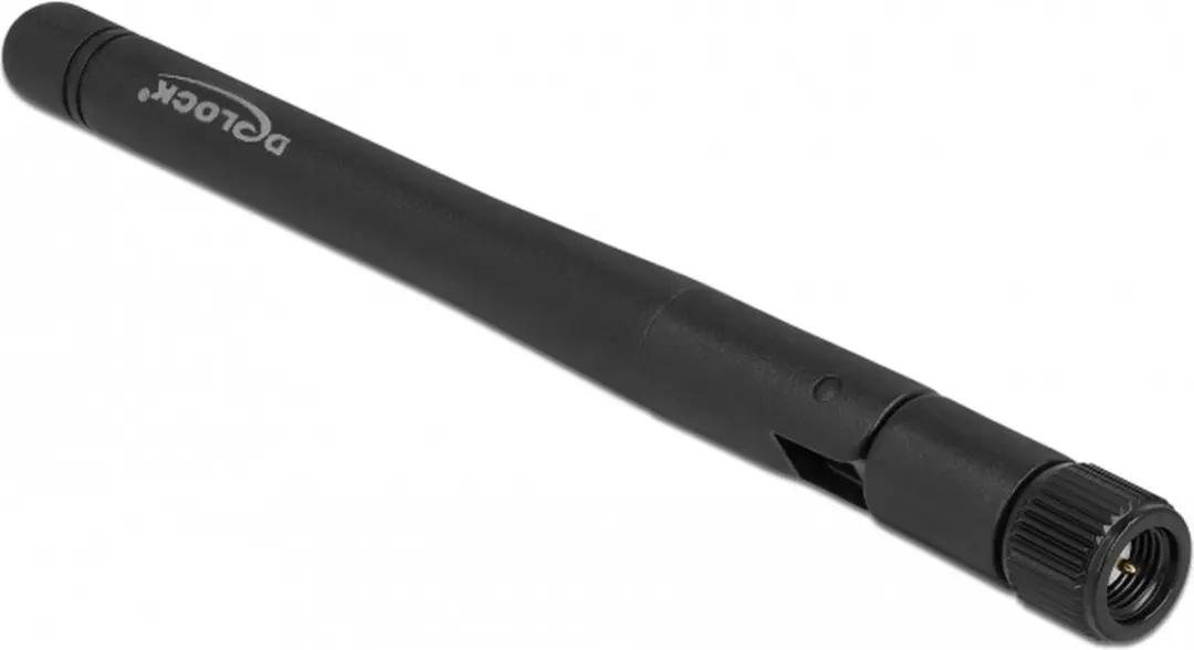 Delock 5G Antenne SMA (m) - Omnidirectioneel - -1,0-4,5 dBi - Zwart