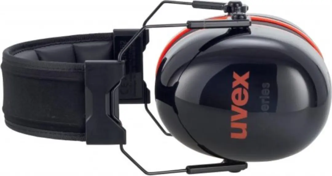 Uvex K30 Hoofdtelefoon - Opvouwbaar 36dB - Zwart