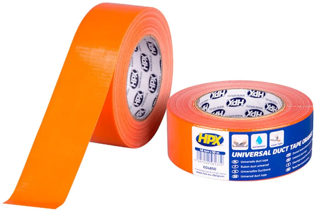 HPX Universele Reparatietape - Oranje 48mm x 50m