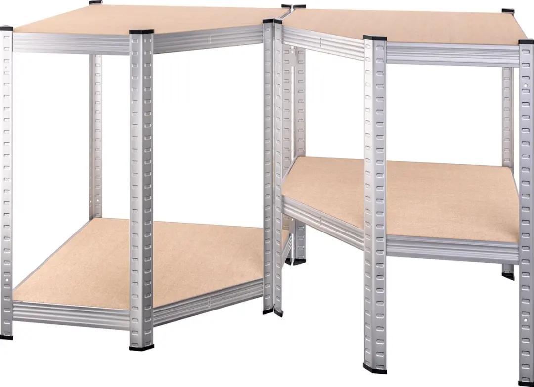 Monzana Stellingskast Hoek 108550 - 5 Planken 180x70x40cm - 875kg