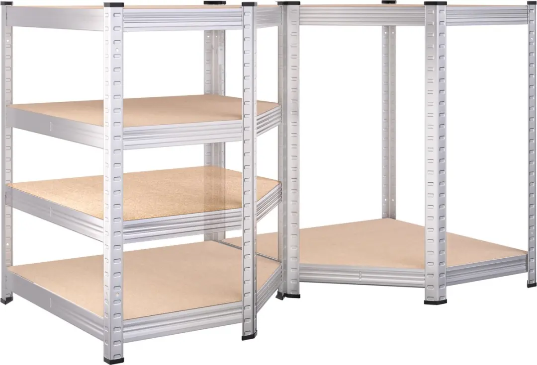 Monzana Stellingskast Hoek 108550 - 5 Planken 180x70x40cm - 875kg