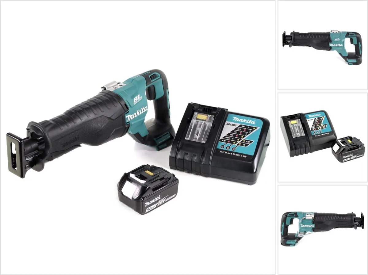 Makita DJR187RT Reciprozaag - 18V 5.0Ah Koolborstelloos