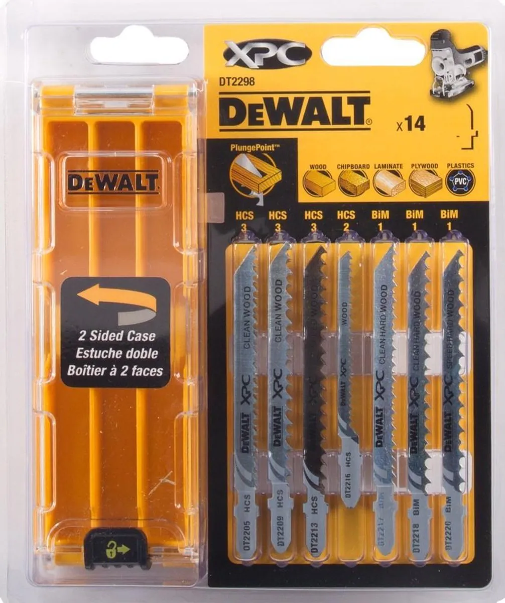 DeWalt DT2298 Decoupeerzaagbladen