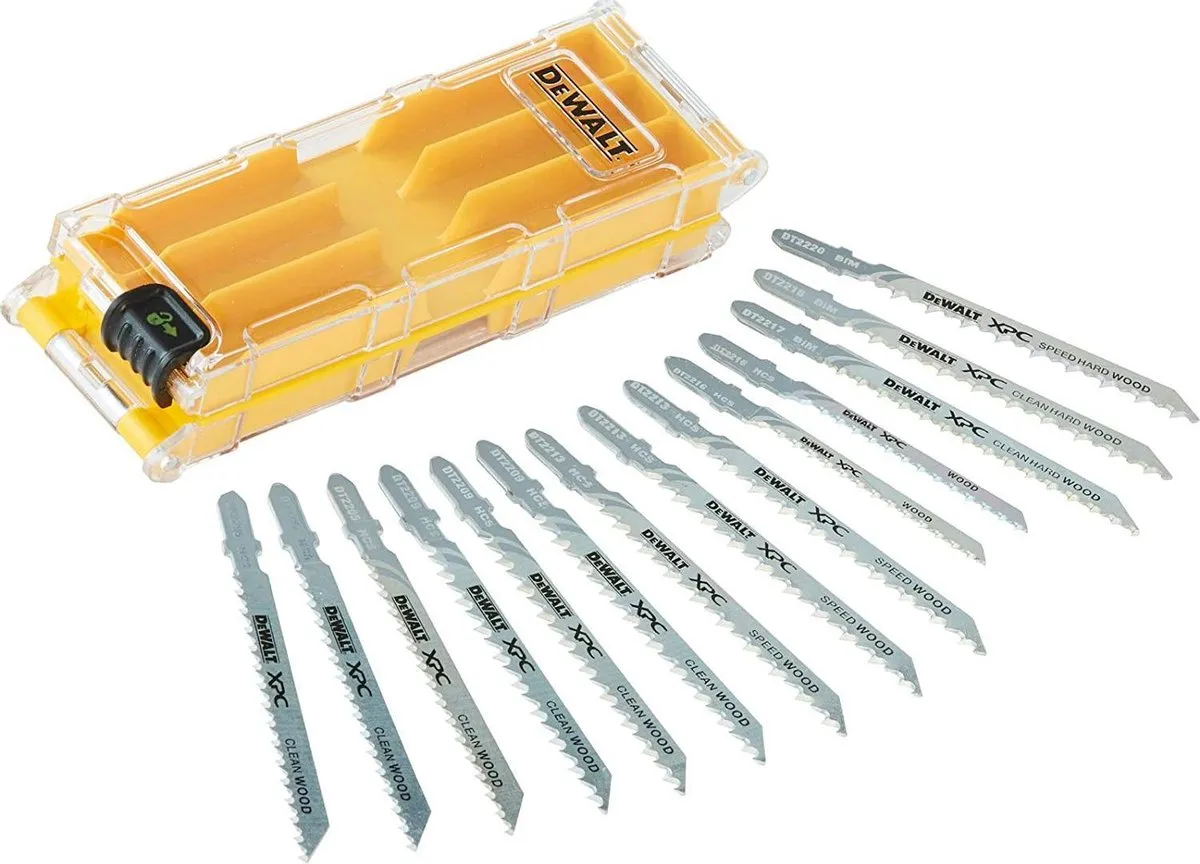 DeWalt DT2298 Decoupeerzaagbladen - 14 Stuks - Hout/Kunststof/Laminaat