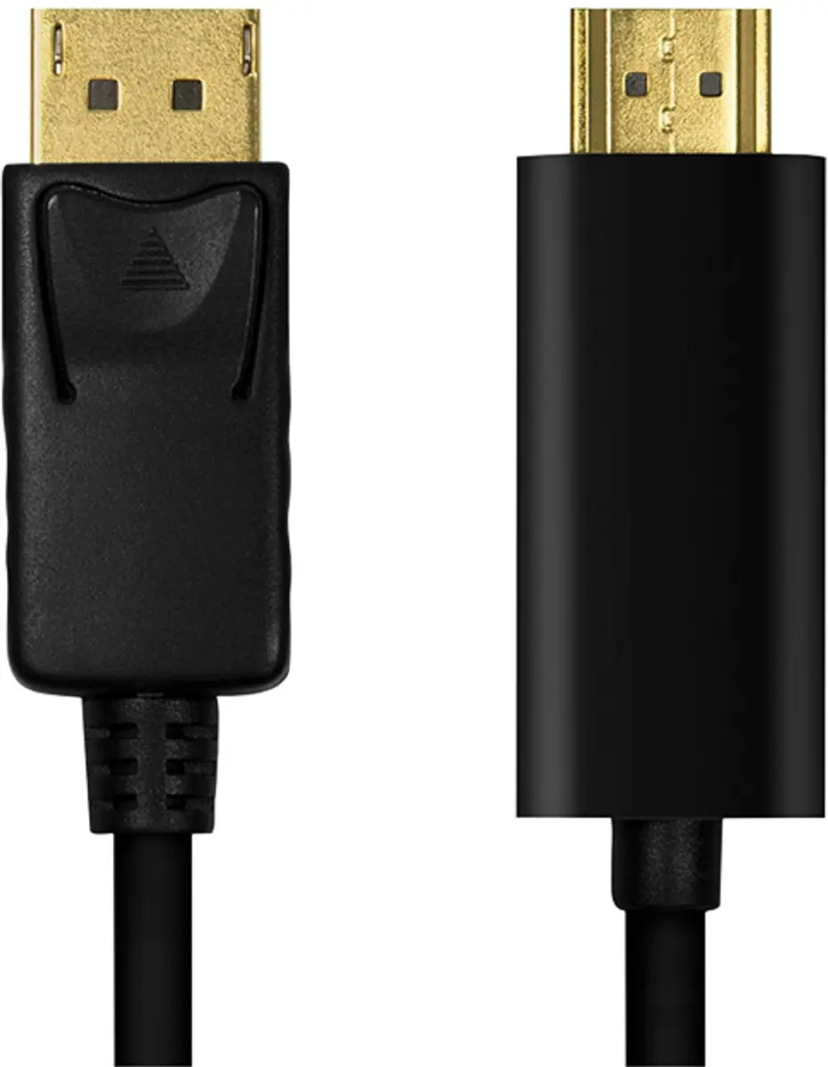 Logilink DisplayPort naar HDMI Kabel 4K/30Hz CV0127 - 2m - Zwart