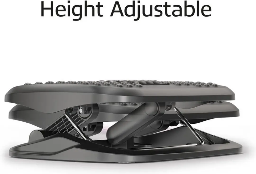 ACT AC8020 Ergonomische Voetensteun - Zwart