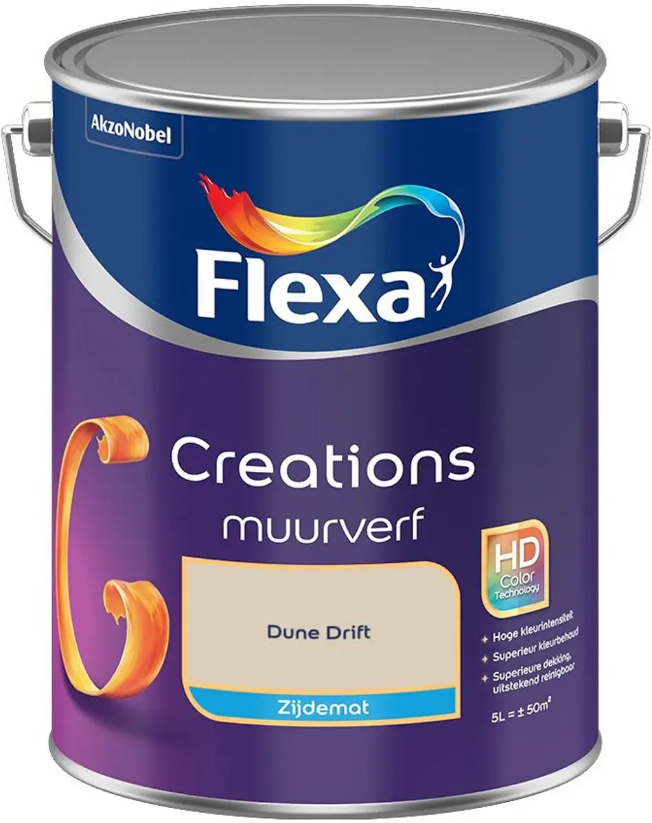 Flexa Creations Muurverf Zijdemat Dune Drift
