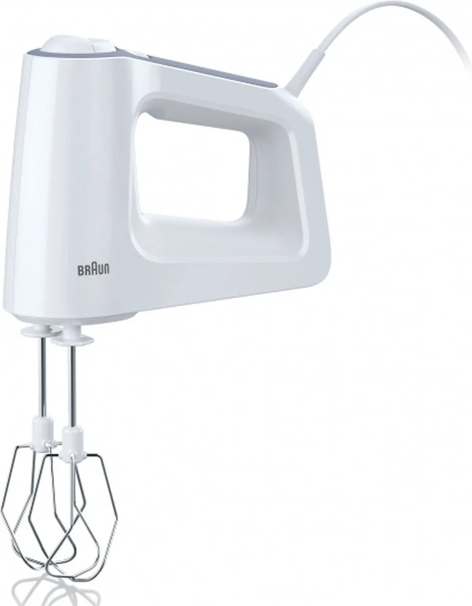 Braun MultiMix 3 HM3100WH Handmixer - 500W - Wit