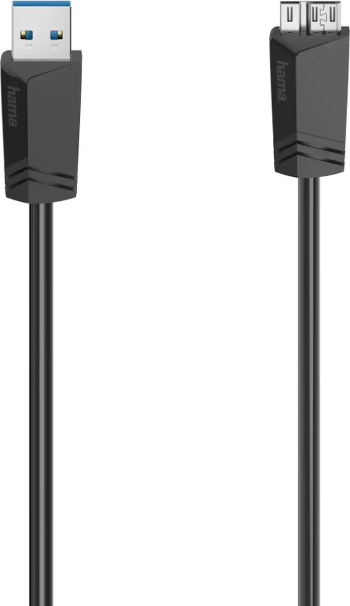 Hama 00200626 USB-kabel USB 3.0 0.75 m Zwart