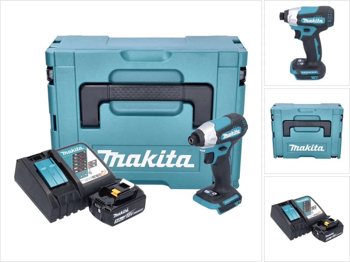 Makita DTD 157 RT1J Slagmoersleutel 18V 140Nm