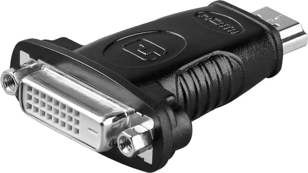 Goobay HDMI naar DVI Adapter - Zwart