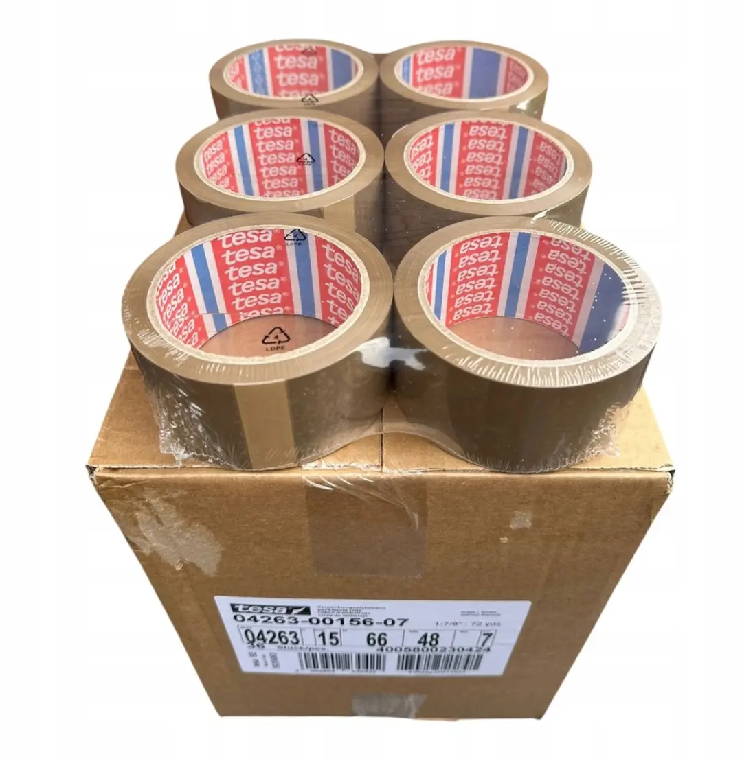 Tesa 4263 Afdichtingstape 48mm x 66m - Bruin