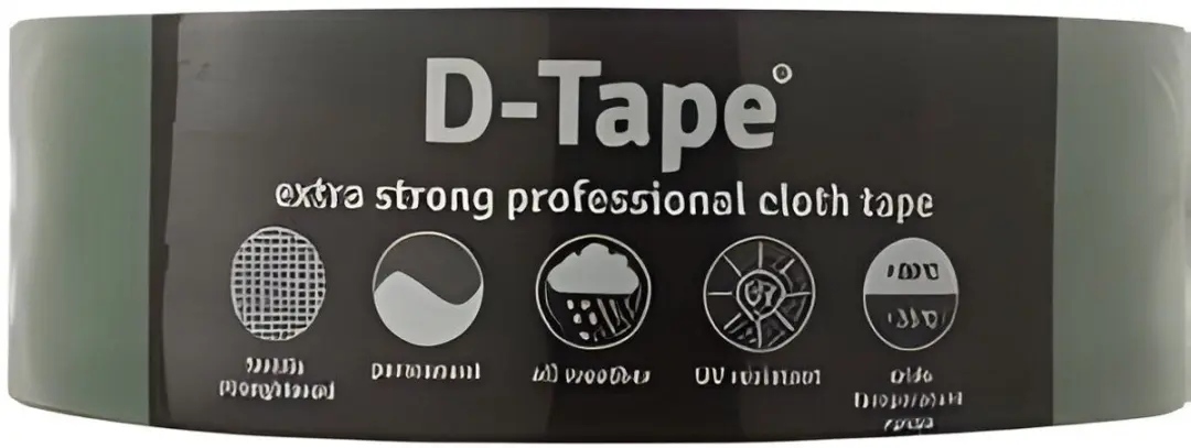 Deltafix D-Tape Permanent Groene Tape 50m x 50mm