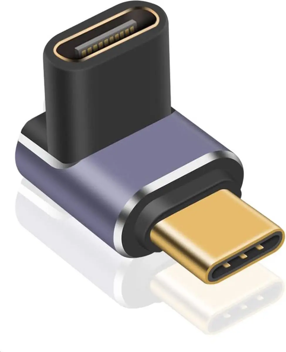 NÖRDIC USB4-307 Haakse USB-C Adapter