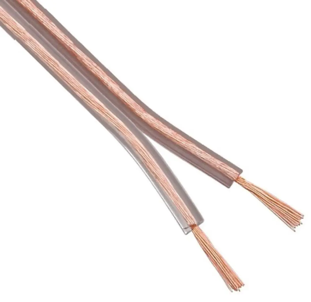 Goobay Luidsprekerkabel 2x0,50mm² - 100m - Transparant