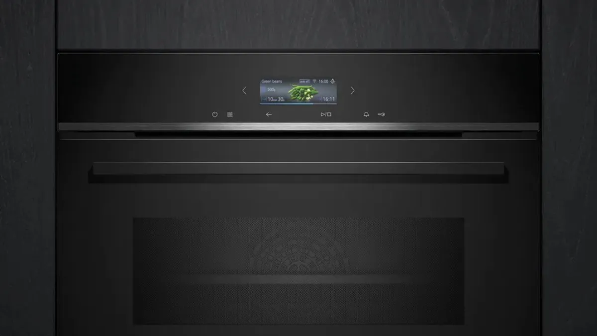 Siemens iQ700 CM724G1B1 Inbouw Combi Oven 45L - Zwart