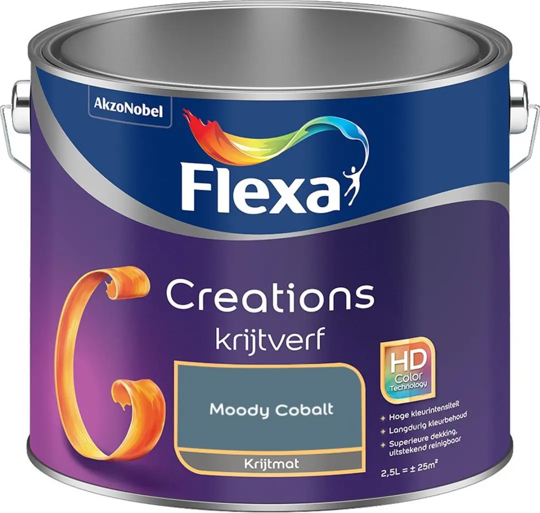 Flexa Creations Muurverf Moody Cobalt