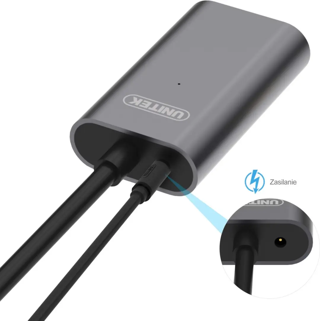 Unitek Y-3005 USB 3.0 Kabel 10m - Grafiet