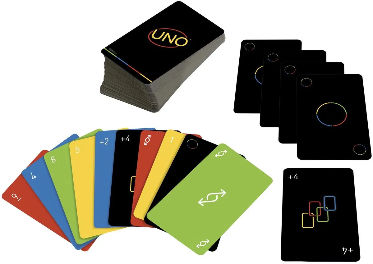 Mattel UNO Minimalista Kaartspel - 2-10 Spelers