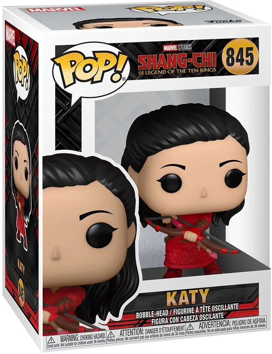 Funko Pop! Marvel Shang-Chi Katy - 52878 Rood - afbeelding 2 van 4