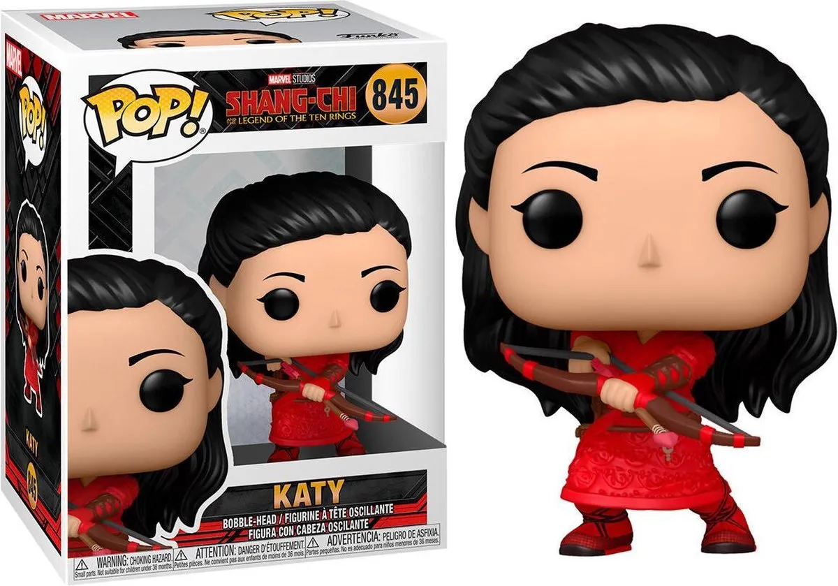 Funko Pop! Marvel Shang-Chi Katy - 52878 Rood - afbeelding 3 van 4