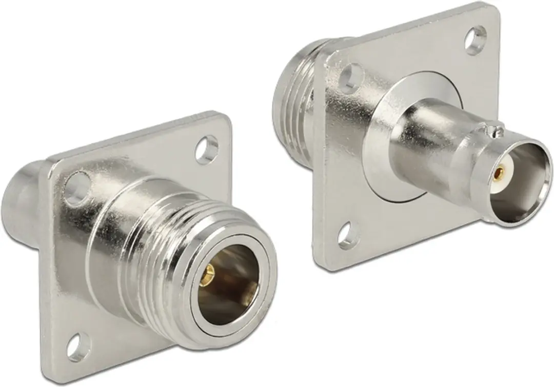 Delock BNC Inbouwadapter 50 Ohm - 2 Stuks