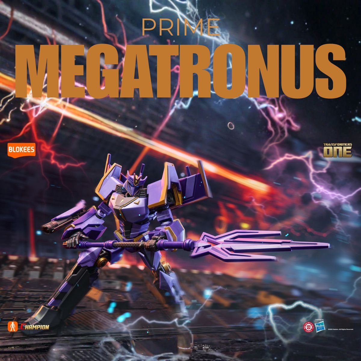 Blokees - Megatronus Transformers One Classic Class 20 Model Kit | Decepticons G1 Action Figure Edition | Age of the Primes | Technisch Robot Modelbouw | Educatief speelgoed bouwpakketten voor volwassenen & kinderen | War for Cybertron