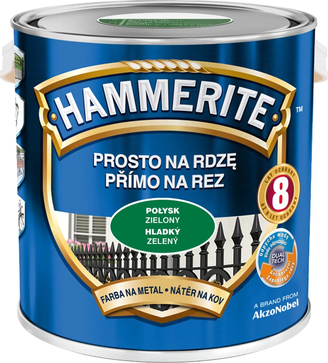 Hammerite Direct Roest Glad 2,5L