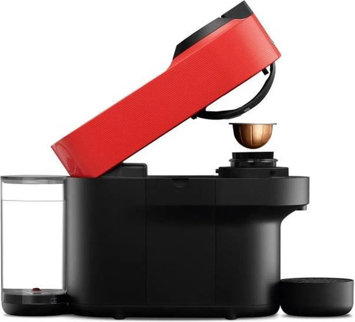 Krups Nespresso Vertuo Pop Koffiepadmachine 0,56L - 1260W - 4 Kopjes - Rood