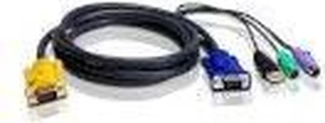 Aten 2L-5303UP VGA Kabel PS/2 - 3m - Zwart