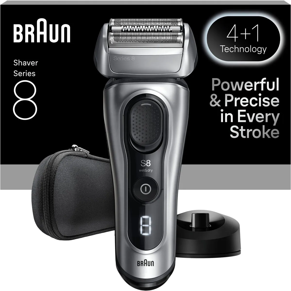 Braun Series 8 8617S Elektrisch Scheerapparaat