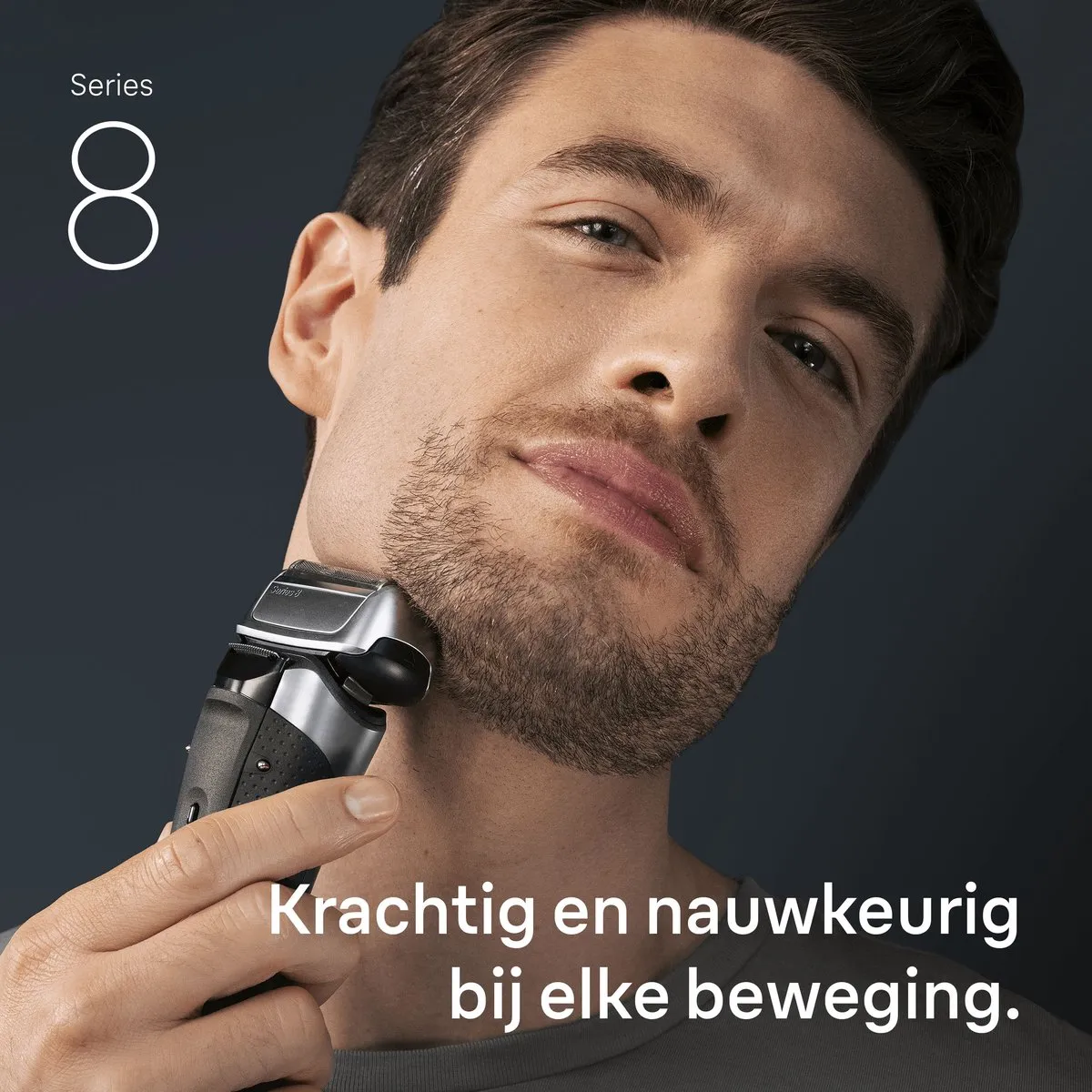 Braun Series 8 8617S Elektrisch Scheerapparaat - Grijs