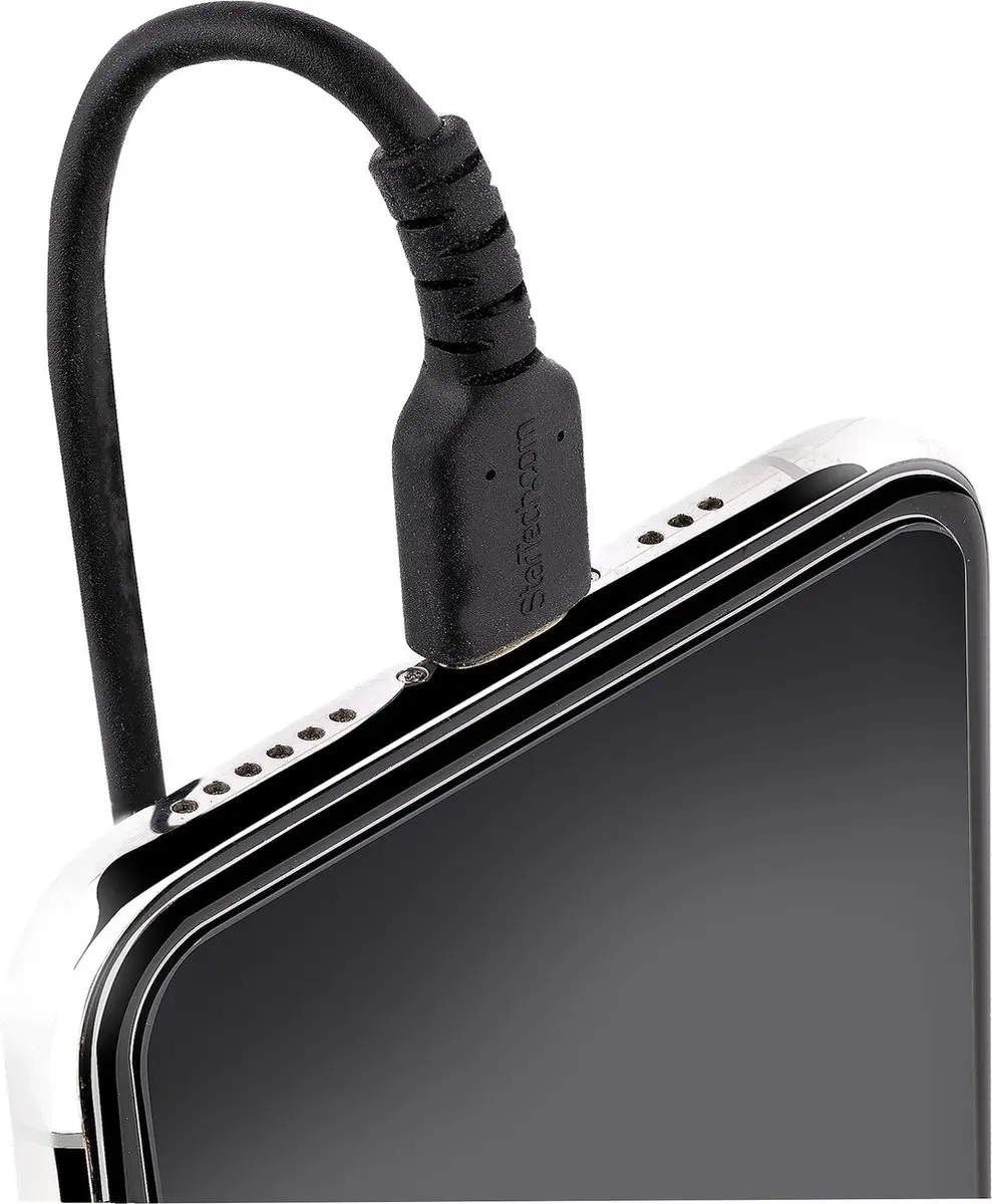 Startech USB naar Lightning Kabel 0,5m - MFi Gecertificeerd - Zwart