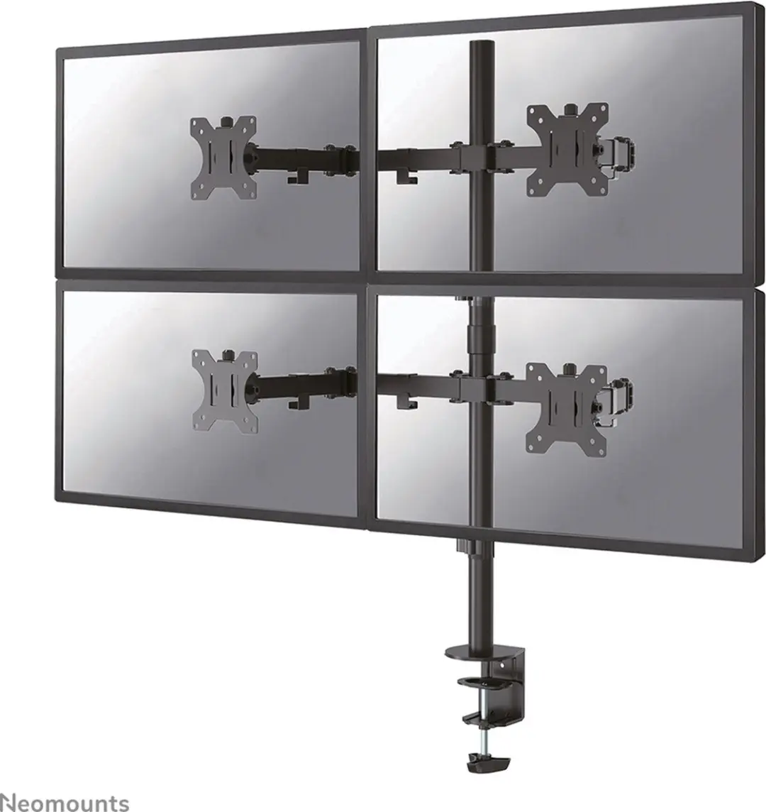 Neomounts FPMA-D550D4BLACK Monitorarm 4x 13-27"