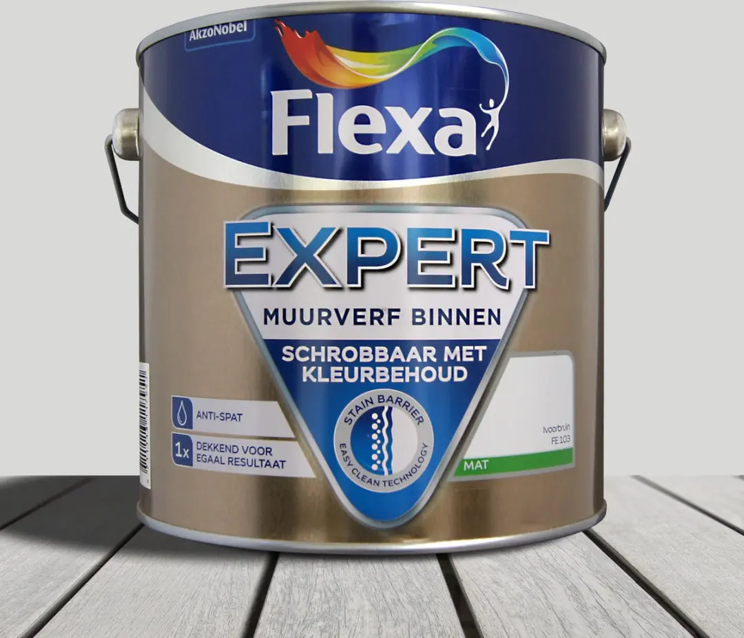 Flexa Expert Muurverf Ivoorbruin 2.5L
