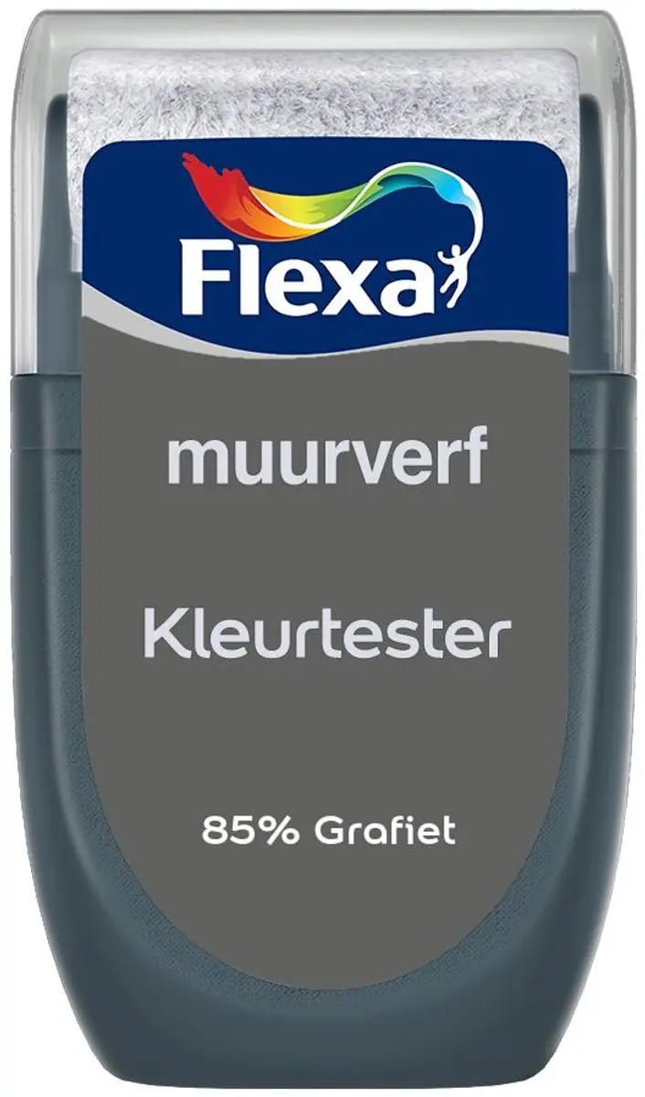 Flexa Kleurtester Muurverf 85% Grafiet 30ml